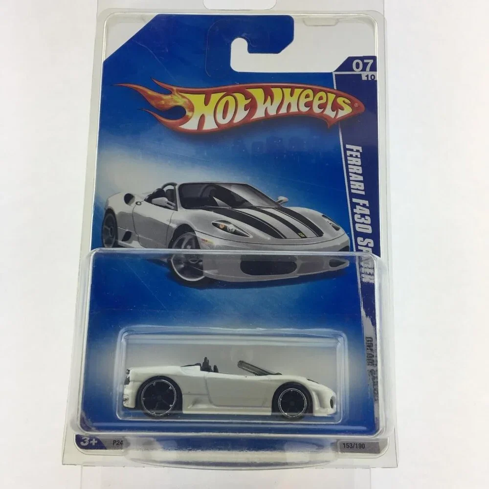 Hot Wheels Ferrari F430 Spider Dream Garage 2009 153 OH5 NO ENGINE COVER ERROR